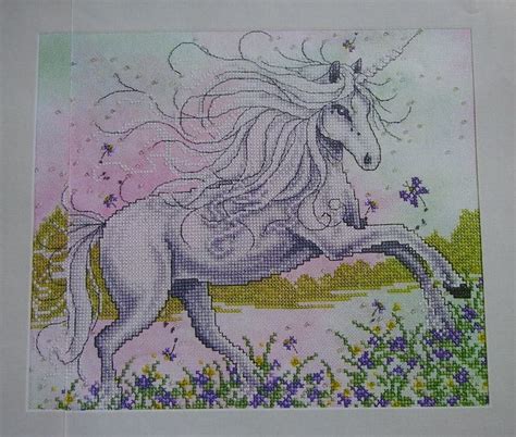 Looking for unicorn cross stitch designs and patterns to download? unicorn fantasy magical butterfly cross stitch charts ...