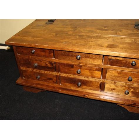 Laura ashley garrard coffee storage table honey this table is made of natural oak and is very solid and sturdy. Heavy Solid Wood Chestnut Laura Ashley Chest of Drawers ...