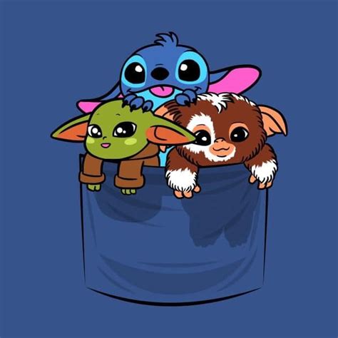 We hope you enjoy our variety and growing collection of hd images to use as a background or home screen for your smartphone and. Stitch, Gizmo & Baby Yoda | Yoda wallpaper, Cute cartoon ...