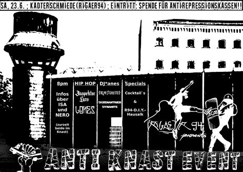 Anfang 1990 wurde das damals leerstehende gebäude 94 in der rigaer straße besetzt, wie andere häuser in der umgebung. Rigaer94 und Kadterschmiede verteidigen!