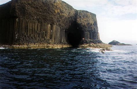 Fingals Sea Cave On Island Of Staffa In The Inner Hebrides Of Scotland