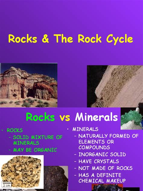 Rocks Ppt Pdf Rock Geology Sedimentary Rock
