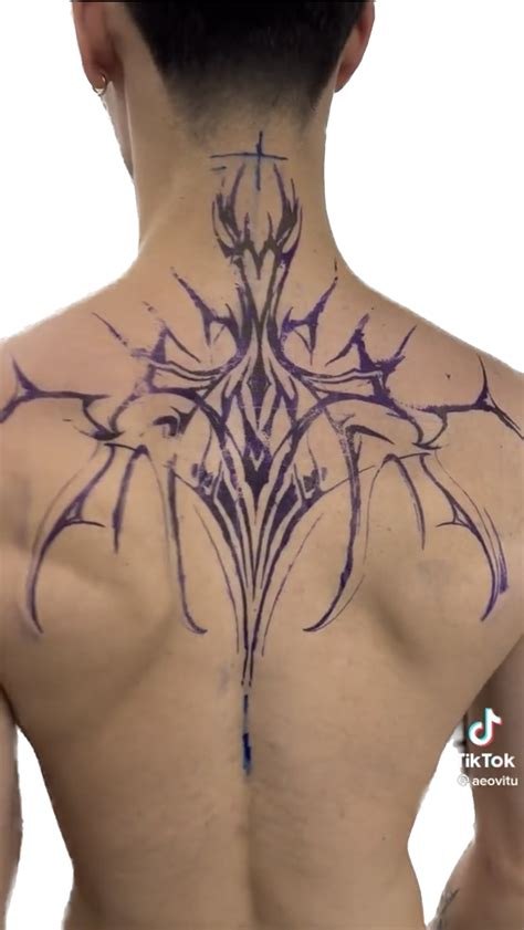 Tribal Back Tattoos Black Ink Tattoos Star Tattoos Body Art Tattoos