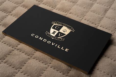 See more ideas about elegant business cards, business cards, cards. Condoville Elegant Black Business Card Design