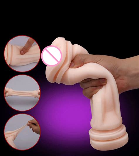 Adult Men In Vibrating Masturbator Cup Squeezable Vagina Sex Toy