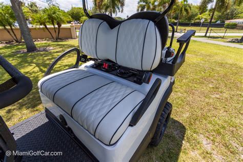 Club Car Precedent 6 Passenger White Sku 637 Miami Golf Carts New