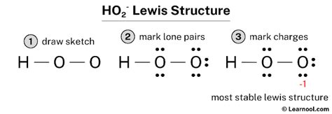 Ho2 Lewis Structure Learnool