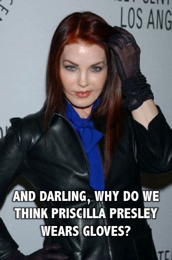 Absolutely Fabulous Ab Fab Meme Why Do We Think Priscilla Presley Wears Gloves Ab Fab Meme Ab