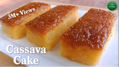 Easy Cassava Cake Recipe Cassava Cake Using Fresh Cassava How To Cook Cassava Cake YouTube