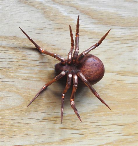Sculpture Wooden Spider Sculpture Spider Spider Carving Etsy