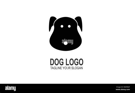 Dog Head Icon Dog Logo Design Vector Icons Stock Vector Image And Art