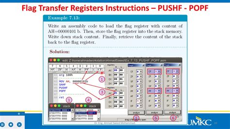 Ch7 P8 Data Transfer Instructions Of 8086 Microprocessor Pusha And