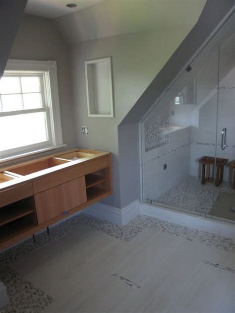 Here are a few things to think about when it comes to your bathroom style: 39 grey mosaic bathroom floor tiles ideas and pictures 2020