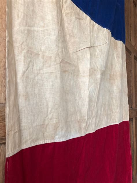 Antique French Flag Authentic Vintage French Flag Flag Of France