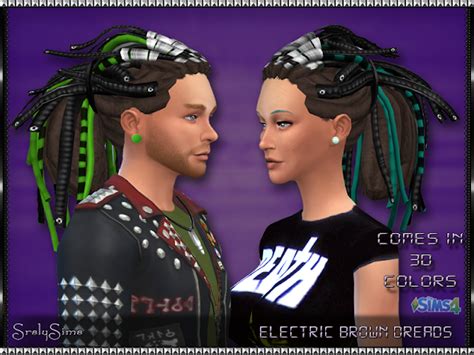 Electric Brown Dreads Srslysims