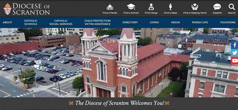 Diocese Launches New Website Diocese Of Scranton