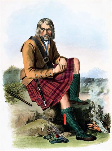 The Clans Of The Scottish Highlands And Their Tartans Scottish Clan