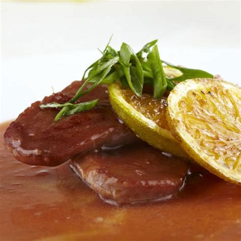 600 gr de lomo fino en bastones gruesos. Lomo de cerdo a la naranja, receta por Ariana