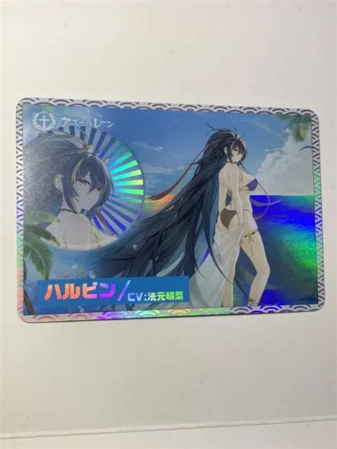 HARBIN AZUR LANE Swimsuit ACG Goddess Story Anime Doujin Card Girl