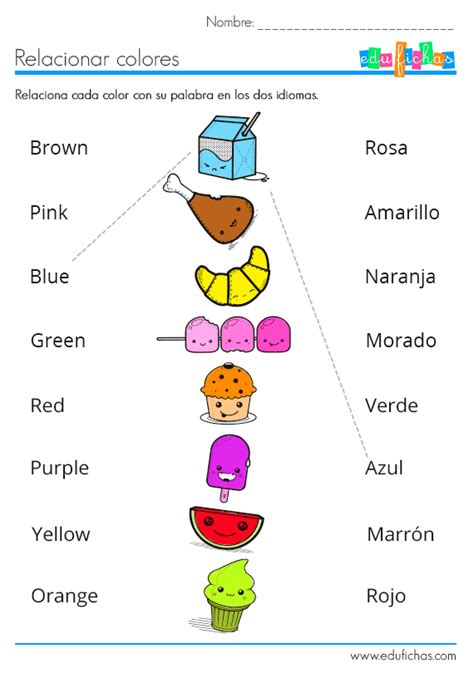 Actividades Para Aprender Los Colores En Ingles Para Imprimir Colores