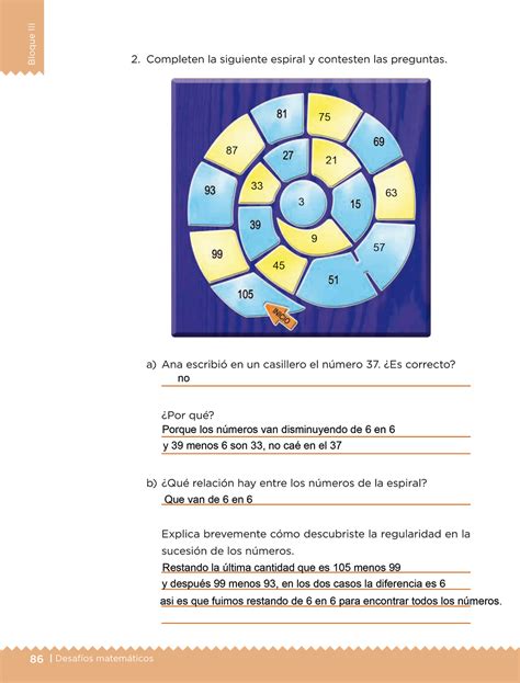 Libro de matematicas 3 bgu resuelto y contestado o solucionario con todas las actividades resueltas y las respuestas. Los juegos - Bloque III - Lección 37 ~ Apoyo Primaria