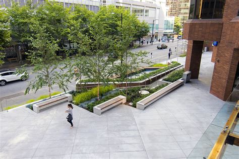 Pender Plaza Landscape Plaza Landscape Stairs Landscape Elements
