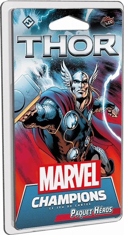 Marvel Champions Thor Cartes Jeu Lcg Hero