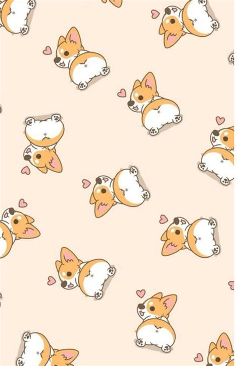 Cartoon Aesthetic Cute Dog Wallpaper Dog Aesthetic Wallpapers