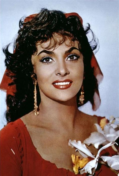 Gina Lollobrigida Classic Beauty Of The 1950s And The Early 1960s