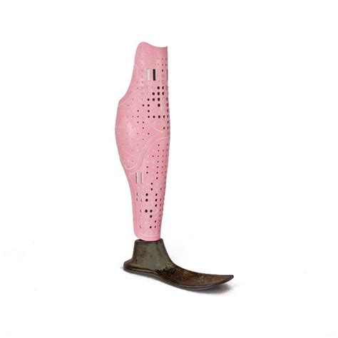 Alleles Baby Pink And White Roe 20 Prosthetic Leg Cover Prosthetic