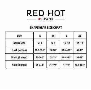 Spanx Red Size Chart