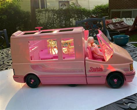 1988 Mattel Vintage Barbie Magique Voyager Rv Camping Car Etsy