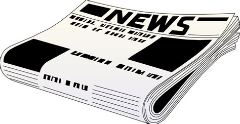 Newspaper Clipart Animated Newspaper Clipart Png Download Full Size