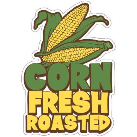 Signmission 16 In Decal Concession Stand Food Truck Sticker Corn