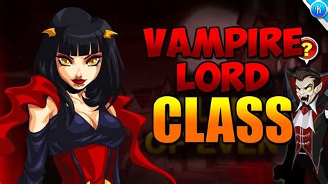 Vampire Lord Class Monster Hunter Class News Aqw Adventurequest