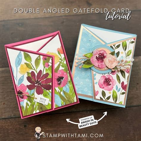 Tri Fold Cards Fancy Fold Cards Folded Cards Paper Cards Diy Cards