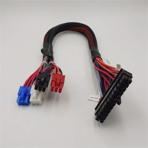 Psu Power Supply Shielded Motherboard 24 Pin Atx Adapter Cable