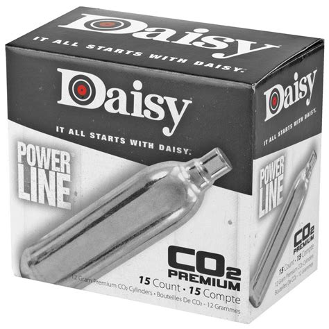 Daisy 7015 Powerline CO2 Cylinder 12 Gram 15 Per Pack MAD Partners Inc