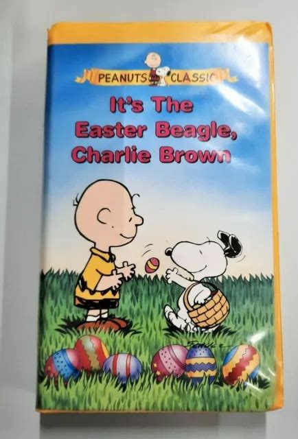 It S The Easter Beagle Charlie Brown Vhs Peanuts Classic Clamshell Picclick
