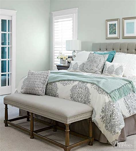 This lovely master bedroom colour idea is one you won't regret for a bunch of reasons. 25+ Most Stunning Soft Blue Master Bedroom Ideas with ...