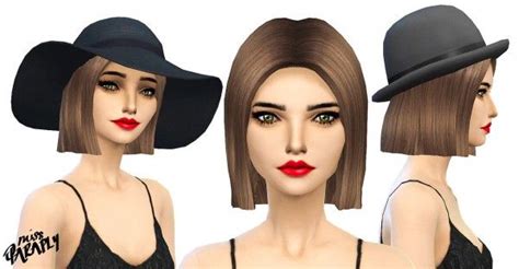Miss Paraply Straight Bob Hairstyle • Sims 4 Downloads Straight Bob