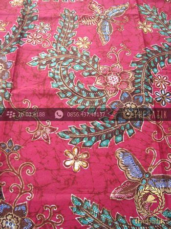** rujuk novel tawanan komander caucasus halaman 4 **. Kain Batik Bahan Baju Motif Floral Remukan Merah ...
