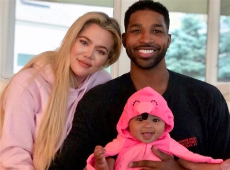 Tristan Thompson posts snap with daughter True, Khloé Kardashian comments on the pair as 'Twins 