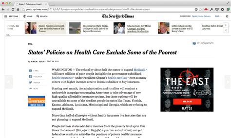 Looking for new york times fonts? The New York Times Article Redesign (May 2013) - Fonts In Use
