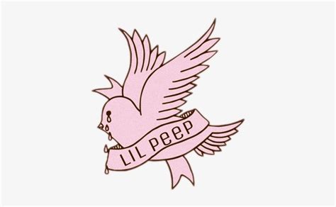 Lilpeep Sticker Cry Baby Album Lil Peep Transparent Png 379x426