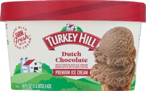 Turkey Hill Dutch Chocolate Ice Cream 48 Fl Oz Foods Co