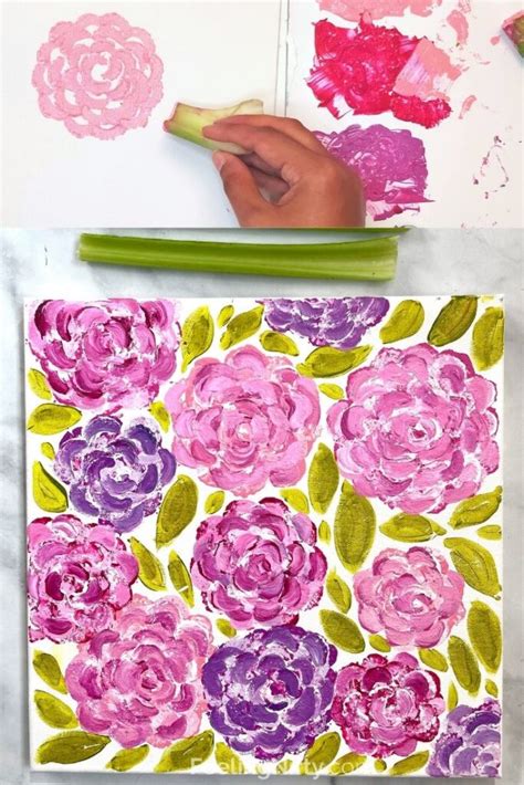 Best Acrylic Flower Painting Techniques For Beginners Feeling Nifty