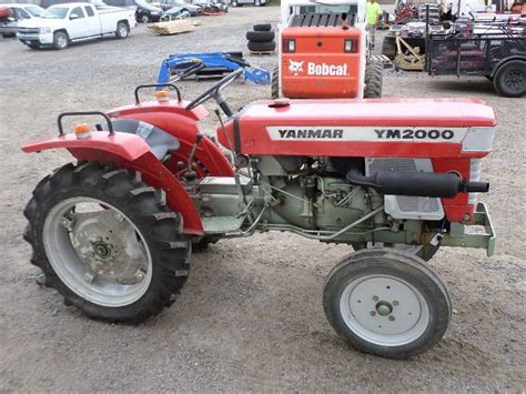 Yanmar Ym2000 Tractor 2 Cylinder D Le Tractors 3 K Bid