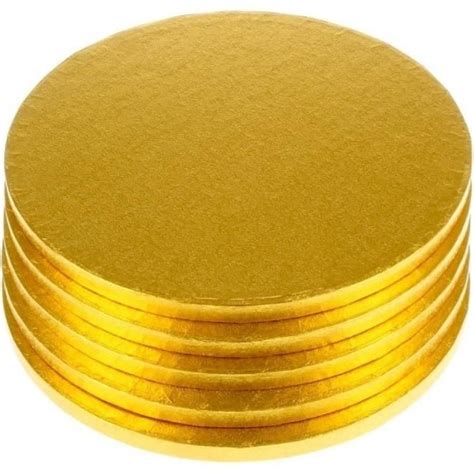 14 Inch 355cm Gold Cake Drum Half Inch Thick Board From Only £149
