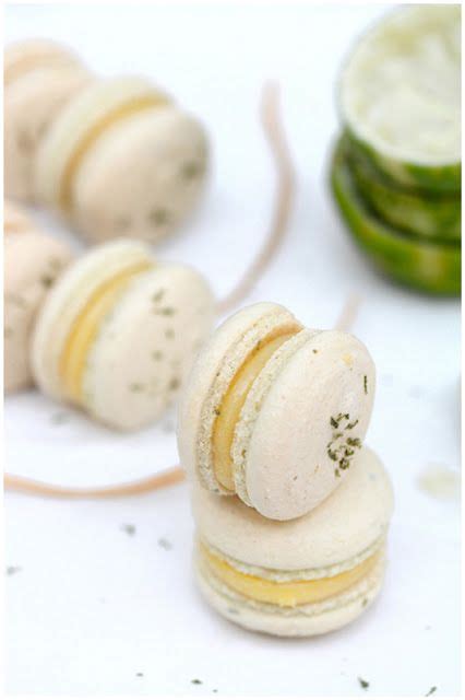 Foodagraphy By Chelle Lime Curd Macarons Macarons Macaroons